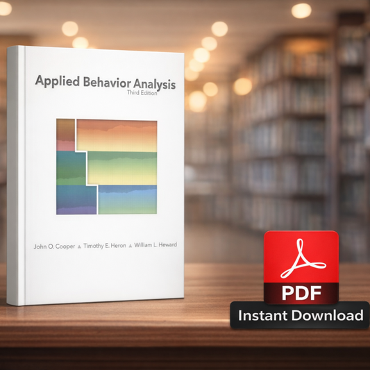 Applied Behavior Analysis Third Edition textbook cover