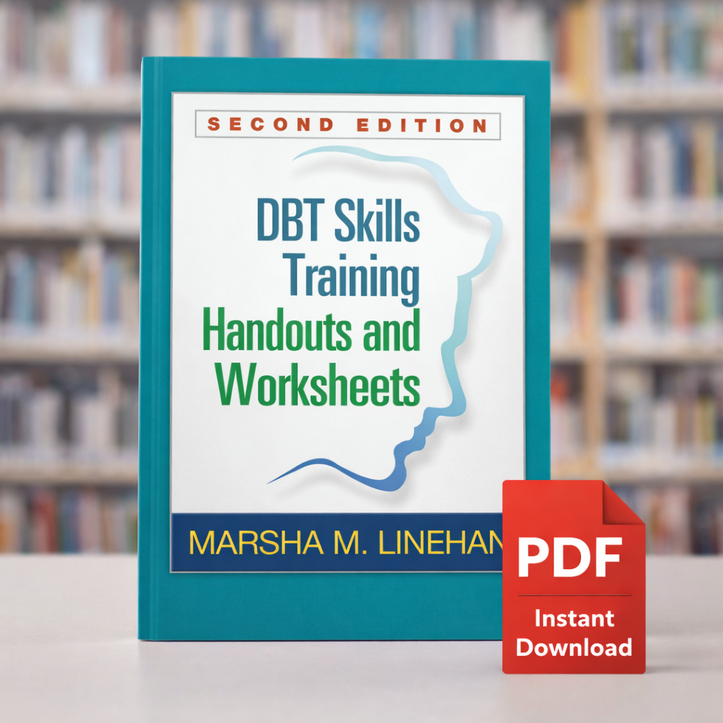 DBT Skills Training Handouts and Worksheets Second Edition Marsha Linehan book cover