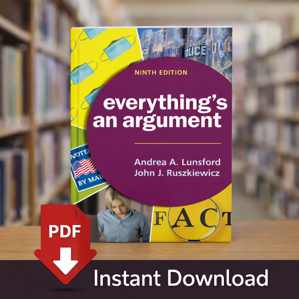 Everythings an Argument with Readings Ninth Edition book cover
