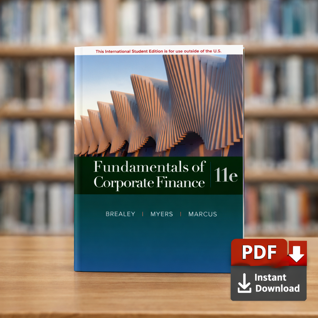 Fundamentals of Corporate Finance 11th Edition Brealey Myers Marcus textbook cover