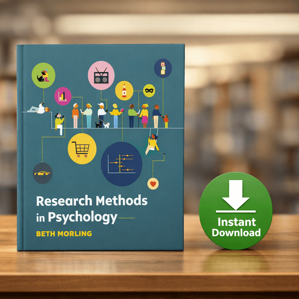 Research Methods in Psychology by Beth Morling textbook cover